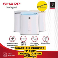 SHARP FP-F30Y Air Purifier 23⁰ coverage area / FP-F30Y-H / FP-F30Y-A / FP-F30Y-C