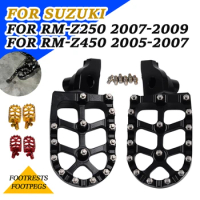Motorcycle Footpegs Footrest Foot Rests Pegs Pedals For Suzuki RM-Z 250 RM-Z 450 RMZ 450 RM-Z250 RM-Z450 RMZ250 RMZ450 2006 2007