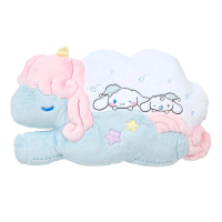 【SANRIO 三麗鷗】睡前時光系列 雲朵造型靠墊 抱枕 大耳狗 睡帽