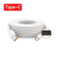 XIHANCAM Kabel Type C 5 Meter Kabel Data Type C Panjang 3 Meter Kabel CCTV Micro Extension 10 Meter 