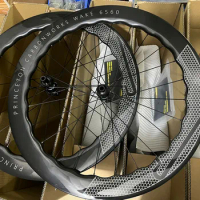 700C 6560mm Disc Brake Road Bicycle Wheelset Carbon Fiber Wheels UD Glossy U Shape