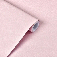 wallpaper stiker dinding pink polos bertekstur abstrak Kertas Pvc