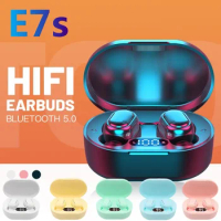 Original E7S Wireless Bluetooth Headset with Mic LED Display Earbuds for iPhone Xiaomi TWS Earphone Bluetooth Headphones earbuds