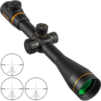 5-15X50 FFP Scope Cross Side Parallax Tactical Rifle Scope For Airsoft Sniper Rifle Hunting Optical Sight Riflescope