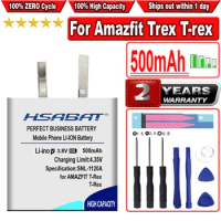 HSABAT 500mAh PL502524V Battery for Amazfit Trex T-rex verge lite global version gtr A1808