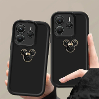Ốp Điện Thoại Mickey, Thiết Kế Mạ 3D Đáng Yêu, Tương Thích Với Xiaomi Redmi Note 14 / Note 14 5G / N