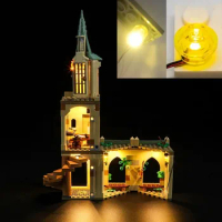 USB Lights Set for Lego 76401 Hogwarts Courtyard: Sirius’s Rescue Blocks Building Set - (NOT Included LEGO Model)