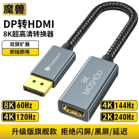 【可打統編 超低價】魔獸DP 1.4轉HDMI 2.1版轉接頭器電腦顯卡接電視4K 120Hz/8K 60Hz