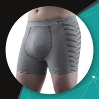 男性竹炭+銀纖維機能美型內褲-三合豐