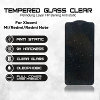 Tempered Glass Kaca Bening for Xiaomi Mi Redmi Redmi Note Series Anti Static Pelindung Layar HP Cove