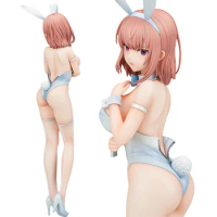29cm NSFW White Bunny Natsume Ensoutoys Sexy Nude Girl Model PVC Anime Action Figure Adult Collection Model Toy Hentai Doll Gift