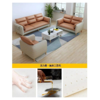 簡易客廳小沙發（【活力橙】-透氣納米三防布）（單人+雙人+三人【乳膠】） 