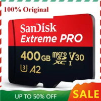 SanDiskExtreme Pro 256G 128GB 64GB 32GB microSDHC SDXC UHS-I Memory Card micro 1TB 512GB TF Card 400G Class10 U3 With SD Adapter