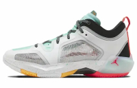 GUO AILUN X AIR JORDAN 37 LOW PF SILVER ISLAND GREEN