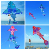 free shipping new fish kites giant kites for adults professional winds kites carp kites traditional chinese kites factory