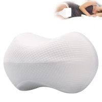 Memory Leg Memory Foam Pillow Back Hips Knee Cushion Silk Pillowcases Standard Pillowcases Pillowcase with Zipper Closure