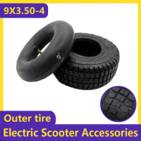 9x3.50-4 Outer Tyre Pneumatic Tire 9 inch Wheel for Electric Tricycle Elderly Ecooter Pocket Bike Mobility Scooter