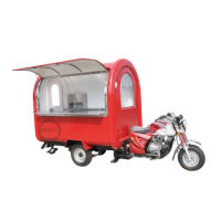 Street Snack Chinese Stainless Steel Food Truck Food Truck For Sale Thailand