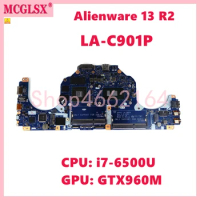 LA-C901P With CPU: i7-6500U GPU: GTX960M Notebook Mainboard For DELL Alienware 13 R2 Laptop Motherboard CN-0NHYX3 100% Tested OK