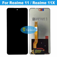For Realme 11 5G RMX3780 LCD Display Touch Screen Digitizer Assembly For Realme 11x 5G RMX3785