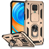 For Redmi Note 9 Pro Note 9S Phone Camera Lens Protective For Redmi Note 9 Pro Max Shell Magnet Armor Shockproof Bumper Cover