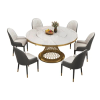Mobiles Nordic Dining Table Round Living Room Breakfast Dinning Table Set Modern Coffee Luxury