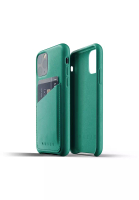 Mujjo Mujjo Full Leather Wallet Case iPhone 11 Pro Alpine Green