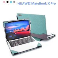 2020 New Original Case Cover For Huawei Matebook X Pro 13.9 Inch Laptop Bag Notebook PU Leather Protective Sleeve Cove