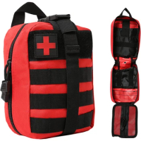 1pc Tactical First Aid Kit, Personal First Aid Kit Bag,, Tactical First Aid Kit for Home Workplace C