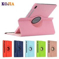 Tablet Case for Samsung Galaxy Tab S8 S7 Plus 12.4 Inch 360 Degree Rotating Flip Stand Cover for Capa Samsung Tab S7 FE Cover