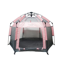帳篷 高端帳篷戶外便攜式折疊自動野餐免搭防曬加厚防暴雨快開大空間