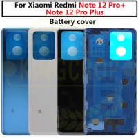 6.67" For Xiaomi Redmi Note 12 Pro+ Note 12pro plus 5G battery back cover Back Cover Replacement Rear Housing Cover