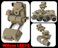Wilcox L4G24 PVS15 PVS18 GPNVG18夜視儀戰術頭盔翻斗車支架泥色
