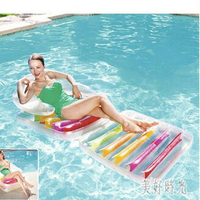 水上充氣躺椅浮排戶外水上休閒浮排充氣坐騎浮床 CJ1089 可開發票 交換禮物全館免運