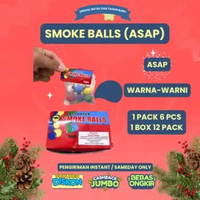 Kembang Api Smoke Ball (Asap) 1 Pack (6Pcs)