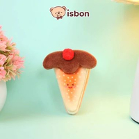 ISTANA BONEKA Gantungan Kunci Bakery Keychain Roti Mainan Anak Kado Hadiah Ulang Tahun Cowok Cewek A