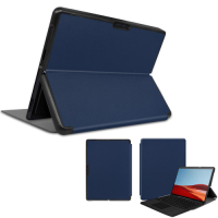 微軟 Microsoft Surface PRO X 13吋 專用高質感可裝鍵盤平板電腦皮套 貼心設計!! 可放原廠鍵盤 方便攜帶 平板皮套 保護套
