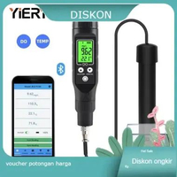 BLE-9100 Smart DO Dissolved Oxygen Meter Bluetooth pH Meter Aquaculture Oksigen Water Tester Fish Fa