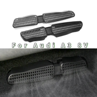 ABS for Audi A3 8V 2015-2023 Car Interior Air Conditioning Vent Protective Cover Vent Cover Rear Seat Anti Dust