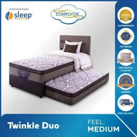 TWINKLE DUO FREE BED SET FREE BANTAL GULING 90 x 200