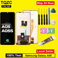 LCD ดั้งเดิม, TQZC, สำหรับ Samsung Galaxy A05 (A055F A055M) / A05S, จอแสดงผล LCD, ชุดดิจิไทเซอร์, กา
