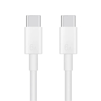 【HUAWEI 華為】原廠 6A Type-C to Type-C 超級快充充電線-密封裝(CC801)