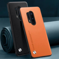 Luxury PU Leather Case For OnePlus 8 Pro OnePlus8 Back Cover Matte Silicone Protection Phone Case For OnePlus 8T 5G One Plus 8 T