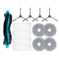 For Cecotec Conga 11090 Spin Revolution Replacement Spare Parts Main Side Brush Hepa Filter Mop Dust Bag Accessories