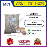 TULIP MESES WARNA WARNI CHOCORICE MIX REPACK 1 KG / MEISES / CERES