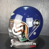 HELM RSV SC HIJAB RETRO CLASSIC | HALF FACE HIJAB Midnight blue