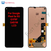 For Google Pixel 5a 5G G1F8F G4S1M Pantalla LCD Display Touch Panel Screen Digitizer Assembly Replacement Accessory 100% Tested