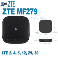 Unlocked ZTE MF279 AT&amp;T Wireless Internet Home Brand New and Unlocked ZTE MF279 4G lte 150mbps Cat4 Mobile Hotspot wireless