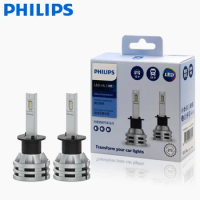 2X Philips Ultinon Essential G2 LED 6500K H1 12/24V 19W P14.5s High Low Beam Original Bulbs Super White Headlight 11258UE2X2