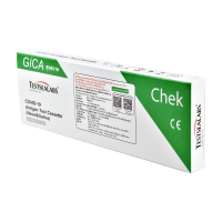 [COD] Gica Testsealabs สุขสบาย หมดอายุ 5/2027 Set 10 Test  Covid ชุดตรวจ โควิด19 2in1 แหย่ปลายจมูกแล